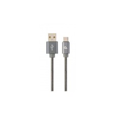 Дата кабель USB 2.0 AM to Type-C 1.0m Cablexpert (CC-USB2S-AMCM-1M-BG)