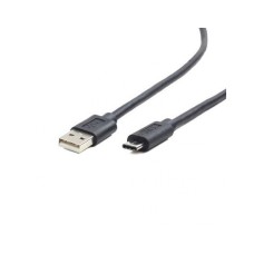 Дата кабель USB 2.0 AM to Type-C 1.0m CK-50 Black Inkax (F_72196)