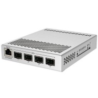 Комутатор Mikrotik CRS305-1G-4S+IN, 4x SFP+ ports, 1x Gigabit Ethernet, metallic enclosure