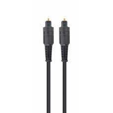 Кабель мультимедийный Optical Toslink M-M 1m black Cablexpert (CC-OPT-1M)