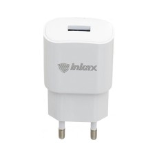 Зарядное устройство Inkax CD-27 Travel charger + Type-C cable 1USB 2.1A White (F_72214)