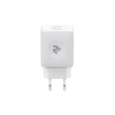 Зарядний пристрій 2E Wall for 2 USB - DC5.0V/4.2 A, white (2E-WC4USB-W)