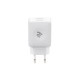 Зарядное устройство 2E Wall for 2 USB - DC5.0V/4.2 A, white (2E-WC4USB-W)