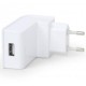 Зарядное устройство EnerGenie USB 2.1A white (EG-UC2A-02-W)