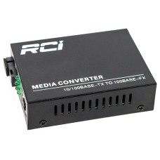 Медиаконвертер RCI 100M, 20km, SC, RJ45, Tx 1550nm, standart size metal case (RCI902W-FE-20-R)