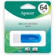 USB флеш накопитель Apacer 64GB AH23A White USB 2.0 (AP64GAH23AW-1)