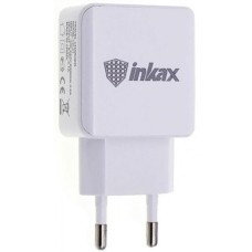 Зарядний пристрій Inkax CD-01 + Type-C cable 2USB 2.1A White (F_72201)