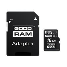 Карта пам'яті Goodram 16GB microSDHC Class 10 (M1AA-0160R12)