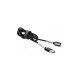 Дата кабель USB 2.0 AM to Type-C 1.0m Cablexpert (CCPB-C-USB-06BK)