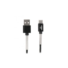 Дата кабель USB 2.0 AM to Type-C 1.0m Cablexpert (CCPB-C-USB-06BK)