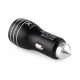 Зарядное устройство Vinga Dual USB Car Charger aluminium 15.5W Max (VCCAABK)