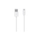 Зарядний пристрій Florence 1USB 1A + microUSB cable white (FL-1000-WM)