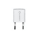 Зарядний пристрій Florence 1USB 1A + microUSB cable white (FL-1000-WM)