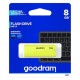 USB флеш накопитель Goodram 8GB UME2 Yellow USB 2.0 (UME2-0080Y0R11)