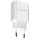 Зарядное устройство Florence 1USB 2A + Lightning cable white (FL-1020-WL)