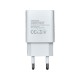 Зарядное устройство Florence 1USB 2A + Lightning cable white (FL-1020-WL)