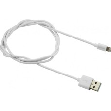 Дата кабель USB 2.0 AM to Lightning 1.0m MFI Canyon (CNS-MFICAB01W)