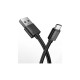 Дата кабель USB 2.0 AM to Type-C 2.0m Nets T-C801 Black T-Phox (T-C801(2) black)