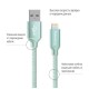 Дата кабель USB 2.0 AM to Lightning 2.0m mint ColorWay (CW-CBUL007-MT)