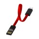 Дата кабель USB 2.0 AM to Type-C 0.22m red ColorWay (CW-CBUC023-RD)