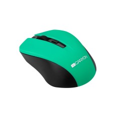 Мишка Canyon CNE-CMSW1GR Wireless Black-Green (CNE-CMSW1GR)