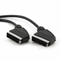 Кабель мультимедийный SCART 21-pin 1.8 m Cablexpert (CCV-518)