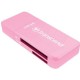 Зчитувач флеш-карт Transcend USB 3.0/3.1 Gen 1 Pink (TS-RDF5R)