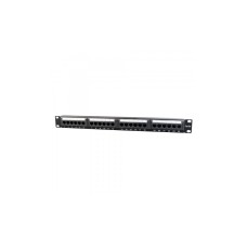 Патч-панель 19" 24xRJ-45 UTP cat.5е, 1U, тип 110 Cablexpert (NPP-C524CM-001)