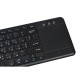 Клавиатура 2E KT100 Touch Wireless Black (2E-KT100WB)