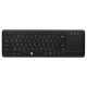 Клавиатура 2E KT100 Touch Wireless Black (2E-KT100WB)