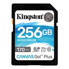 Карта памяти Kingston 256GB SDXC class 10 UHS-I U3 Canvas Go Plus (SDG3/256GB)