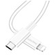 Дата кабель USB-C to Lightning 1.0m 3A white ColorWay (CW-CBPDCL032-WH)