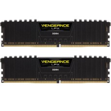 Модуль памяти для компьютера DDR4 32GB (2x16GB) 3200 MHz Vengeance LPX Black Corsair (CMK32GX4M2E3200C16)