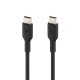 Дата кабель USB-С - USB-С, PVC, 1m, black Belkin (CAB003BT1MBK)