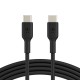 Дата кабель USB-С - USB-С, PVC, 1m, black Belkin (CAB003BT1MBK)