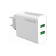 Зарядное устройство ColorWay 2USB Quick Charge 3.0 (36W) (CW-CHS017Q-WT)