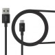 Дата кабель USB 2.0 AM to Type-C 1.2m black Piko (1283126489174)