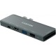 Порт-реплікатор Canyon 1*Type C PD100W+2*HDMI+1*USB3.0+1*USB2.0+1*SD+1*TF (CNS-TDS05B)