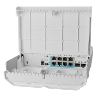 Коммутатор сетевой Mikrotik CSS610-1Gi-7R-2S+OUT