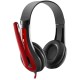 Наушники Canyon HSC-1 Black-Red (CNS-CHSC1BR)