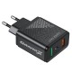 Зарядное устройство Grand-X Fast Charge 3-в-1 Quick Charge 3.0, FCP, AFC, 18W CH-650 (CH-650)