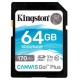 Карта памяти Kingston 64GB SDXC class 10 UHS-I U3 Canvas Go Plus (SDG3/64GB)