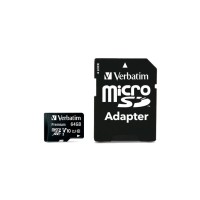 Карта пам'яті Verbatim 64GB microSDHC Class 10 (44084)