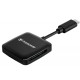 Зчитувач флеш-карт Transcend USB 3.2 Gen 1 Type-C SD/microSD Black (TS-RDC3)