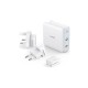 Зарядное устройство Anker PowerPort Atom III Duo - 60W 2xUSB-С (White) (A2629H21)