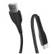 Дата кабель USB 2.0 AM to Micro 5P 1.0m led black ColorWay (CW-CBUM034-BK)