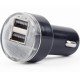 Зарядное устройство EnerGenie USB 2.1A black (EG-U2C2A-CAR-02)