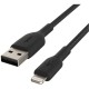 Дата кабель USB 2.0 AM to Lightning 2.0m Belkin (CAA002BT2MBK)