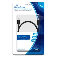 Дата кабель USB-C to USB-C 1.2m Mediarange (MRCS161)