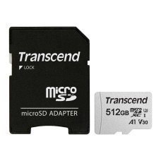 Карта памяти Transcend 512GB microSDXC Class 10 U3 (TS512GUSD300S-A)